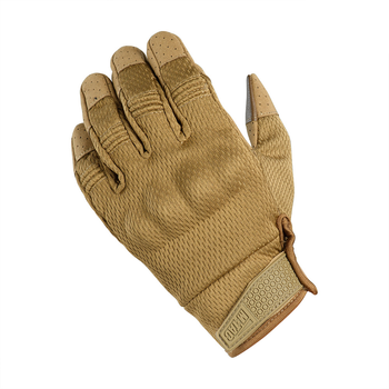 M-Tac рукавички A30 Coyote, чоловічі рукавички койот, тактичні рукавички, шутрмові рукавички койот TouchScreen