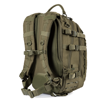 M-Tac рюкзак Mission Pack Laser Cut Olive, тактический рюкзак, городской рюкзак 25 литров, боевой рюкзак олива