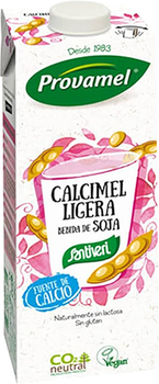 Napój Santiveri Calcimel Ligera Soya Beverage 1L 12 Units (5411188109396)