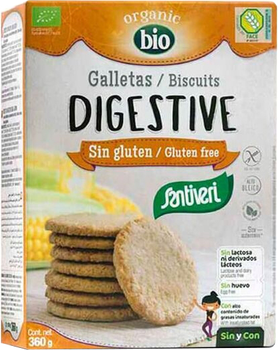Печиво Santiveri Digestive Biscuits Gluten Free 360 г (8412170034662)