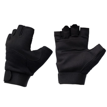 Перчатки тактические MIL-TEC Army Fingerless Gloves Black XL