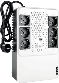 UPS Legrand Keor Multiplug 800VA (480W) White/Black (3414971227279)