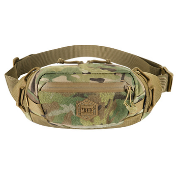 M-Tac сумка бананка Waist Bag Elite Hex Multicam/Coyote, сумка на пояс мультикам, тактическая сумка бананка