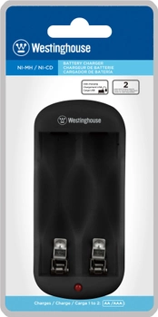 Зарядное устройство Westinghouse WBC-0805A для NiMH, NiCd (USB) для 2-х аккумуляторов (679436751680)