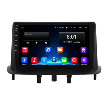 Штатная магнитола Lesko для Renault Fluence I 2009-2013 экран 9" 4/32Gb/ 4G/ Wi-Fi/ CarPlay Premium Android
