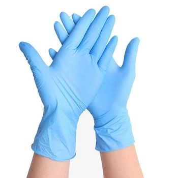 Rękawiczki medyczne Latex Aaron Gloves Size Med 100 U (8470001747211)