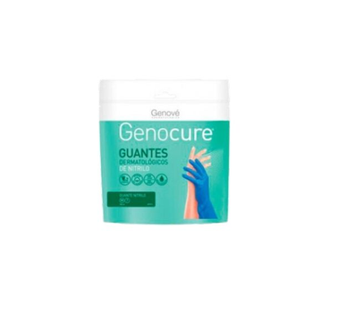 Rękawiczki medyczne Genove Guantes Dermat De Nitrilo Talla XL (8423372805165)