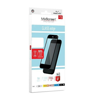 Захисне скло MyScreen Diamond Glass Edge Lite для Oppo Reno7 4G/5G чорне (5904433208390)