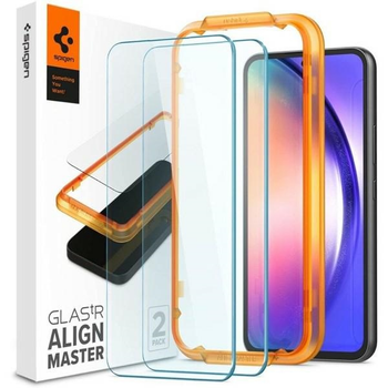 Набір захисного скла Spigen AlignMaster Glass.Tr для Samsung Galaxy A54 5G SM-A546 2 шт (8809896743211)