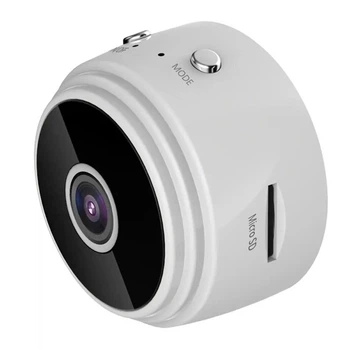 IP-міні камера відеоспостереження з підтримкою Wi-Fi 1080 біла (00946)
