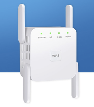 WiFi репитер 2,4/5ГГц 1200Мбит/с 802.11b/g/n - роутер, усилитель сигнала