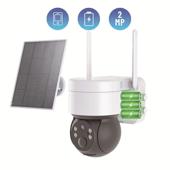 IP-камера уличная с аккумулятором XON Wi-Fi 7200mAh Solar 1080P SmartCamera (NCBE21Y) White (5060948064767)