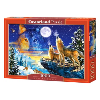 Пазл "Виття вовків", 1000 елементів Castorland (5904438103317)