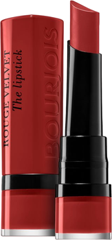 Матова помада Bourjois Rouge Velvet The Lipstick 42 Tuile Red 2.4 г (3616300761670)