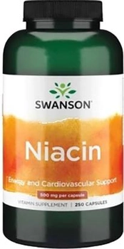 Niacyna Swanson Health Products kapsułki 250 szt (87614010472)
