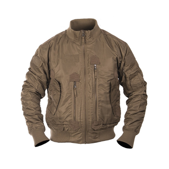 Куртка демісезонна Sturm Mil-Tec US Tactical Flight Jacket Dark Coyote L (10404619)