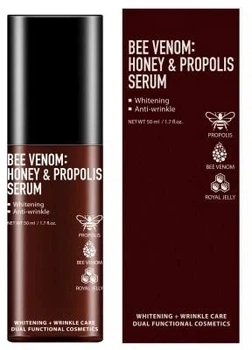 Сыворотка для лица с пчелиным ядом медом и прополисом Fortheskin Bee Venom Honey Propolis Serum 50 мл