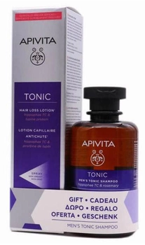 Zestaw Apivita Men's Hair Loss Lotions 150 ml + Tonic Shampoo 250 ml (5201279082857)