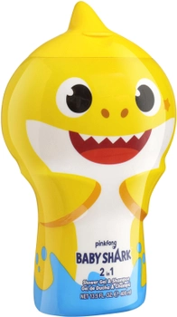 Дитячий шампунь-гель для душу Air-Val International Baby Shark Shower Gel & Shampoo 2D 400 мл (8411114088167)
