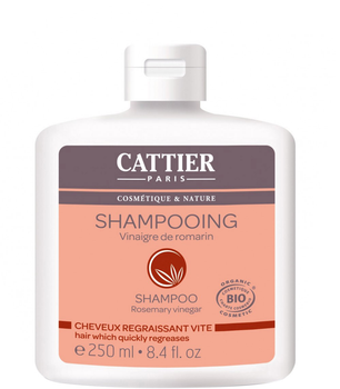 Шампунь для жирного волосся Cattier Paris Hair Which Quickly Regreases Rosemary Vinegar Shampoo 250 мл (3283950910743)