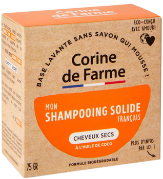 Szampon twardy Corine De Farme Mon Shampooing Solide Aceite De Coco 75 g (3468080409729)
