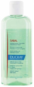 Szampon do oczyszczania włosów Ducray Sabal Sebum Regulating Shampoo 200 ml (3282770109290)