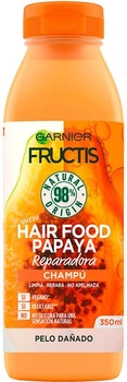 Szampon regenerujący do włosów zniszczonych Garnier Fructis Hair Food Papaya Repair Shampoo 350 ml (3600542289610)