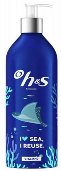 Шампунь проти лупи Head & Shoulders Botella Rellanable Aluminio Clasico 430 мл (8001841990262)