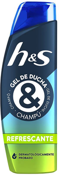 Шампунь-гель для душу Head & Shoulders Refreshing Anti-Dandruff Shower Gel & Shampoo 300 мл (8001841716114)