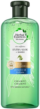 Szampon do nawilżania włosów Herbal Essences Bio: Renew Potent Aloe & Bamboo Shampoo 380 ml (8001841500973)