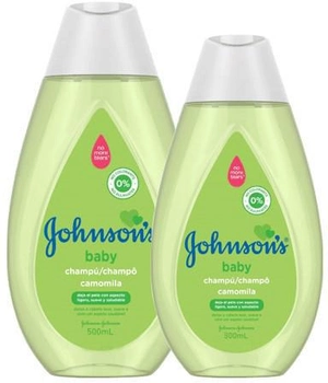 Zestaw szamponów dla niemowląt Johnson's Baby Camomila 500 ml + 300 ml (3574661583129)