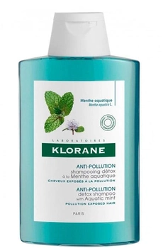 Шампунь для очищення волосся Klorane Aquatique Mint Detox Shampoo 400 мл (3282770144871)