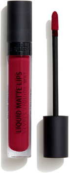 Matowa szminka Gosh Liquid Matte Lips 009 Red 4ml (5711914122089)