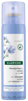 Szampon nadający objętość Klorane Volume Linseed Dry Shampoo 50 ml (3282770147599)