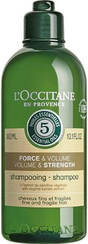 Szampon zwiększający objętość L'Occitane en Provence Shampoo Volume & Strength 300 ml (3253581717318)