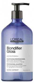Szampon do włosów blond L’Oreal Professionnel Paris Blondifier Gloss Professional Shampoo 750 ml (3474636975969)
