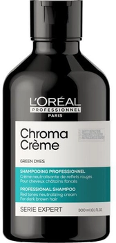 Шампунь для очищення волосся L'Oreal Paris Chroma Creme Green Dyes Professional Shampoo 500 мл (3474637044886)