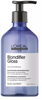 Шампунь для надання блиску волоссю L'Oreal Paris Blondifier Gloss 500 мл (3474636975891)