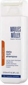 Szampon do nawilżania włosów Marlies Moller Softness Daily Rich Shampoo 200 ml (9007867256527)