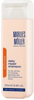 Шампунь для зволоження волосся Marlies Moller Softness Daily Repair Shampoo 200 мл (9007867049273)