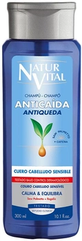 Шампунь проти випадіння волосся NaturVital Anticaida Cuero Cabelludo Sensible 300 мл (8414002079667)