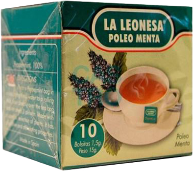 Herbata La Leonesa Infusions Poleo Menta 10 saszetek (8470003507776)