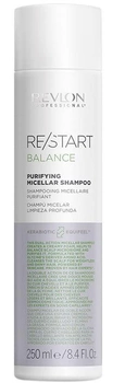 Szampon do wrażliwej skóry głowy Revlon Professional Re-Start Balance Purifying Micellar Shampoo 250 ml (8432225114507)