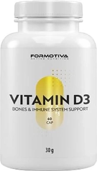 Вітамін D3 Formotiva 60 капсул (5902114040802)