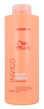 Szampon do nawilżania włosów Wella Professionals Invigo Nutri-Enrich Shampoo 1000 ml (4064666043692)