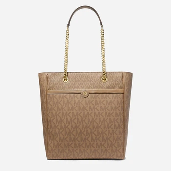 Сумка-шопер жіноча Michael Kors 635541673 Коричнева (1159785290)