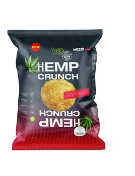 Чипсы Milzu Veggy Crush Hemp Crunch Grilled Paprika 100г