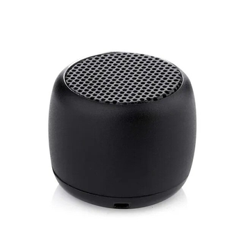 Портативная Bluetooth мини-колонка M1 Bt 5.0 200мАh TWS 3W объемный звук металический корпус c ремишком Black