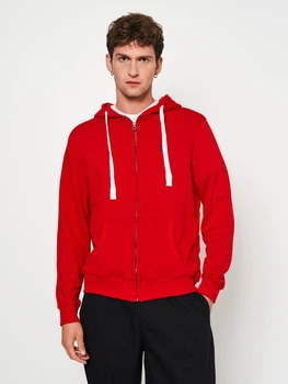 Толстовка на блискавці чоловіча Polo Ralph Lauren 11223.4 2XL (52) Червона