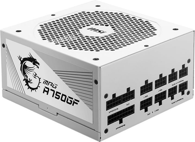 Блок живлення MSI MPG A750GF 750W White (306-7ZP0B30-CE0)